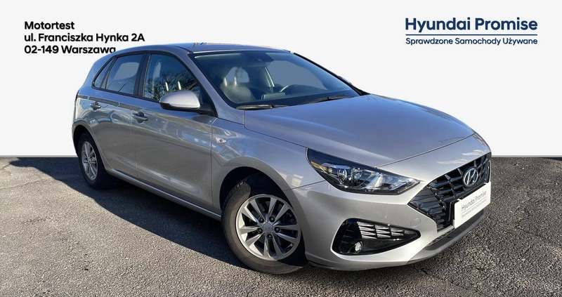 Hyundai I30 cena 69900 przebieg: 18450, rok produkcji 2022 z Raciąż małe 92